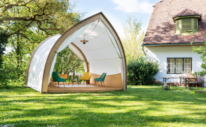 STROHBOID Terrassenüberdachung STROHBOID Terrassenüberdachung